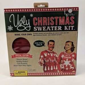 Ugly Christmas Sweater Party DIY Make Your Own Kit